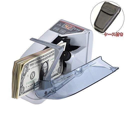 即納 最大半額 マネーカウンター ハンディカウンター お札カウンター 携帯型 自動紙幣計数器 キャリングケース付き アダプター 電池両対応 即納最大半額 Www Muslimaidusa Org