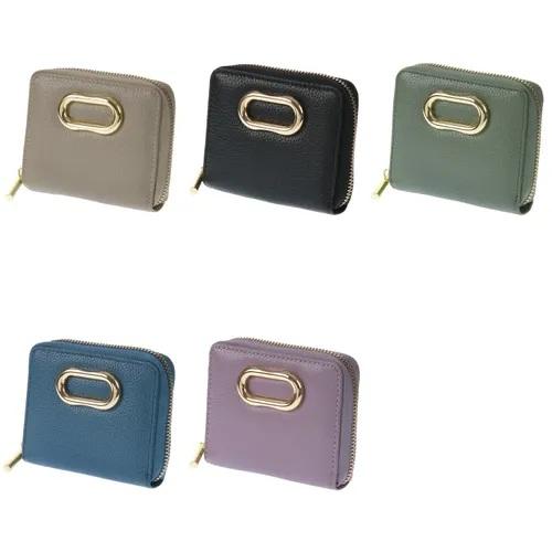 BEAURE 牛革金具付 2つ折り 財布 569-425 : ケイト手芸店 - 通販