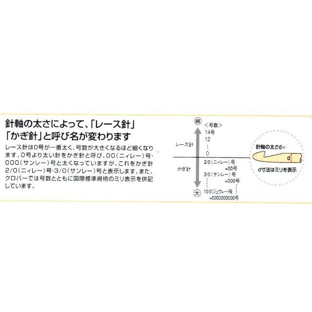 クローバー かぎ針 編み針 2/0号〜10/0号 カギ針 編み物用品 手編み :130205:ケイト手芸店 - 通販 - Yahoo!ショッピング クローバー かぎ針 編み針 2/0号〜10/0号 カギ針 編み物用品 手編み :130205:ケイト手芸店 - 通販 - Yahoo!ショッピング
