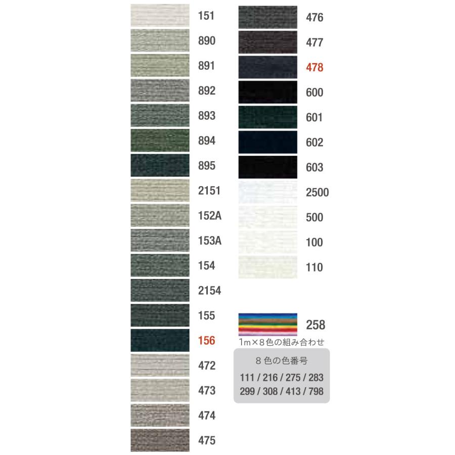 在庫特価 コスモ 刺しゅう糸 25番 色14-B【KN】【MI】 COSMO 刺繍糸