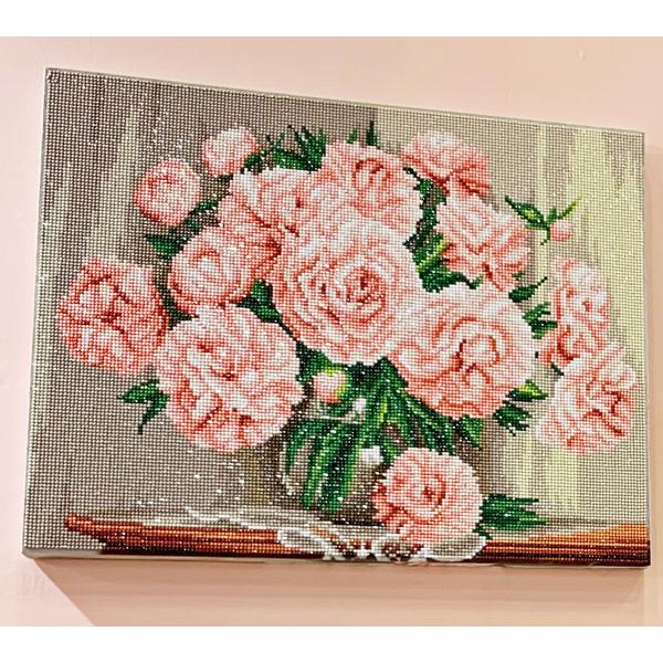 ダイヤモンドフィックス バラの花束 10-3299 【KN】ビーズ絵キット