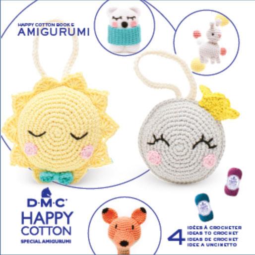 フェリシモ　 DMC HAPPY COTTONの会　あみぐるみ5セット ミニブック HAPPY COTTON BOOK 5 AMIGURUMI 15696/22 DMC 【KN