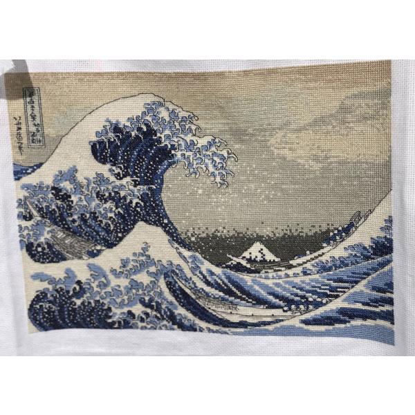 DMC 刺しゅうキット BL1145/RE/73 葛飾北斎「神奈川沖浪裏」 The Great