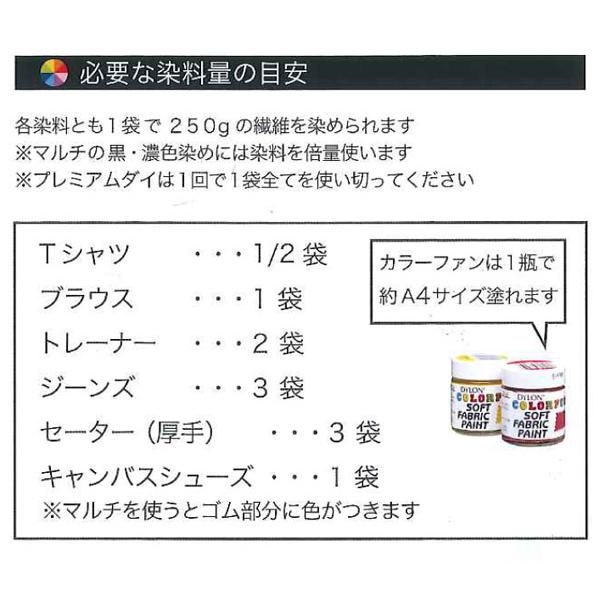 ダイロンマルチ　染料　33個(33色)+色抜き剤1個セット 楽天市場】染料 DYLON-ダイロン- ニューマルチ 33.キング