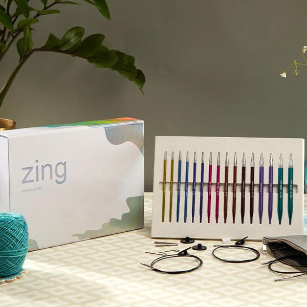 KnitPro メロディライフ 輪針デラックスセット 47411 ニットプロ ジング Newメロディライフ Zing輪針 デラックスセット New