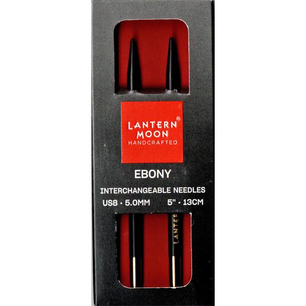 LANTERN MOON 付け替え式 輪針 黒檀 針先 5.0mm 350127 【KN】24金メッキ 編み物 手あみ 編み針 ニットプロ ...