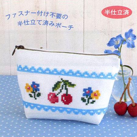キット サクランボのポーチ No 9011 オリムパス Ky クロスステッチししゅうキット Orino9011 毛糸蔵かんざわ 通販 Yahoo ショッピング