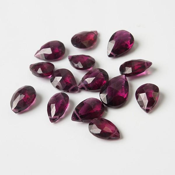 KEIUNDO ロードライト ガーネット 14KGF ピアス レディース 天然石 高級ケース付 |  | 03