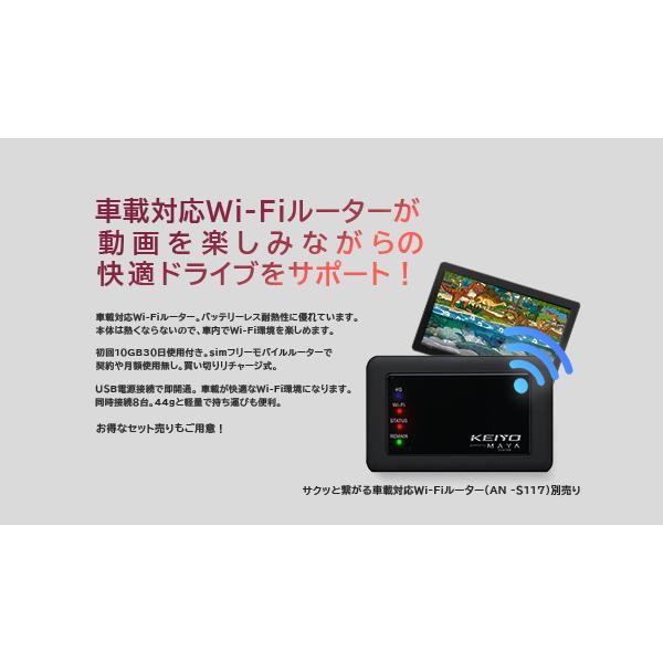 KEIYO APPスマートリアモニター11.6インチ車載スマートリアモニターwith Android TV　AN-M010｜keiyo-officialshop｜09