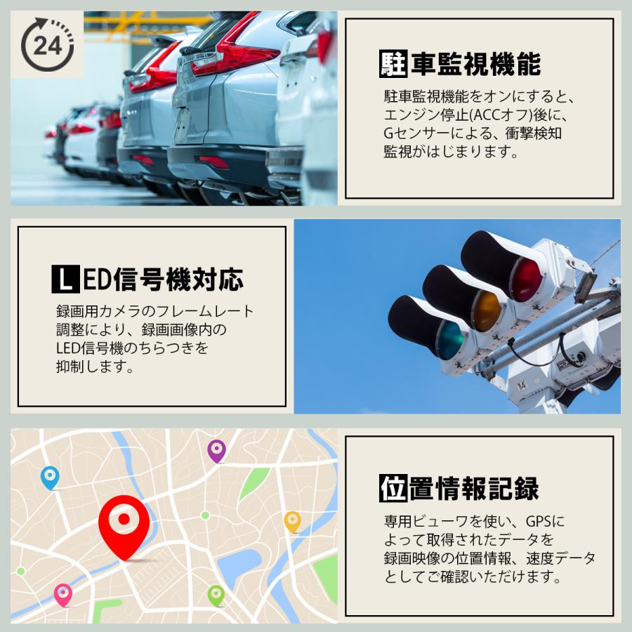 【値下げ】3カメラ360°撮影 ミラー型ドラレコ　KEIYO AN-R106 楽天市場】＼お買い物マラソンP7倍／ミラー型ドラレコ 【KEIYO