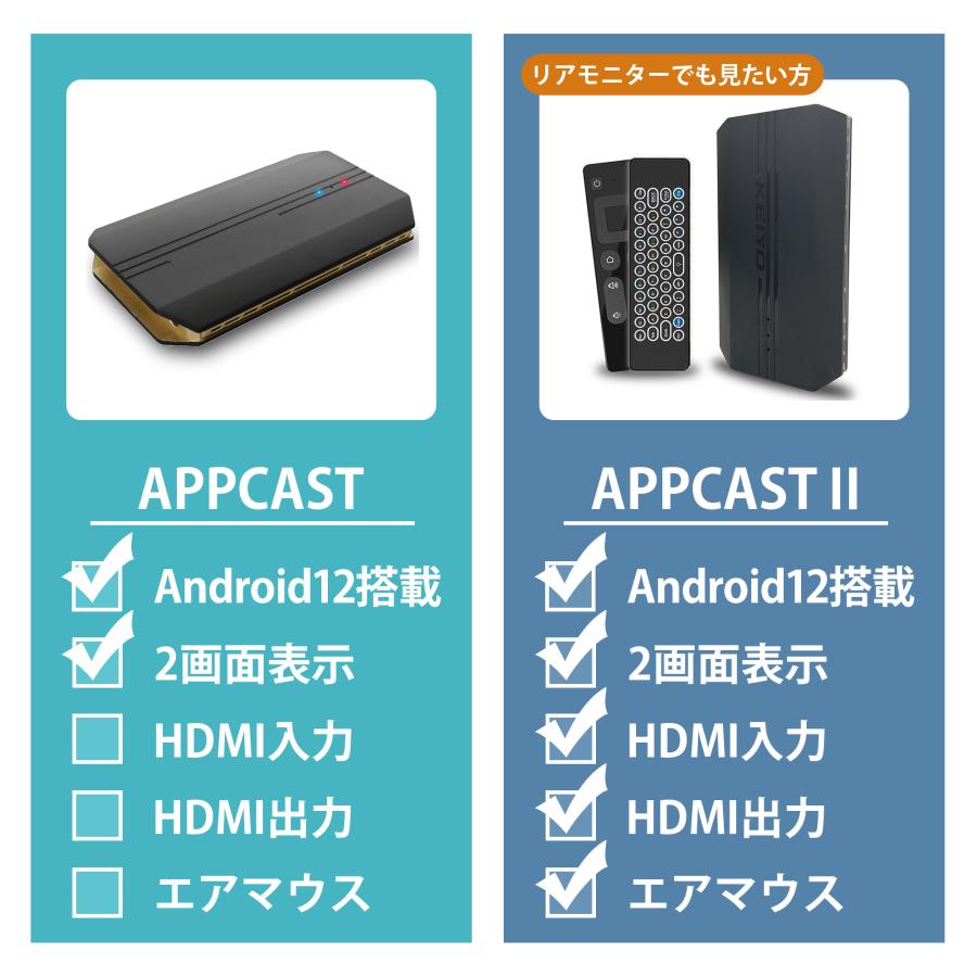 KEIYO公式 APPCAST エーピーピーキャスト CarPlay Ai Box YouTube カーナビ 動画 車 AN-S109｜keiyo-officialshop｜09