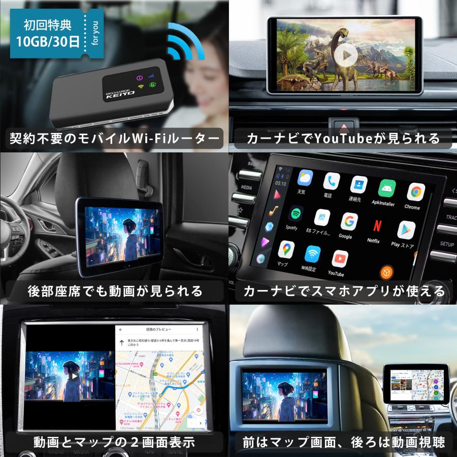 KEIYO公式 APPCAST III エーピーピーキャスト 3 CarPlay Ai Box KEIYO公式 APPCAST III エーピーピーキャスト 3 CarPlay Ai Box