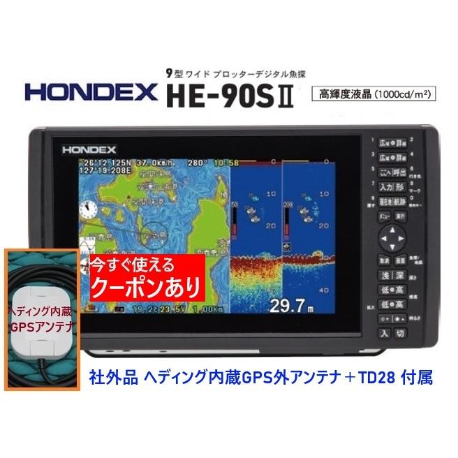 80☆HONDEX HE-81GPⅡ-Di GPS魚探 ジャンク☆0217-425