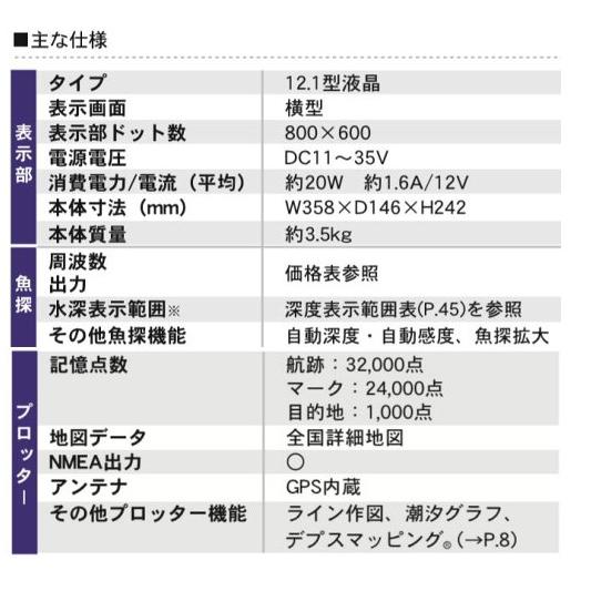魚群探知機 魚探 ホンデックス HE-1211 水温付 2KW 振動子 TD68 魚群探知機 魚探 ホンデックス HE-1211 水温付 2KW 振動子 TD68
