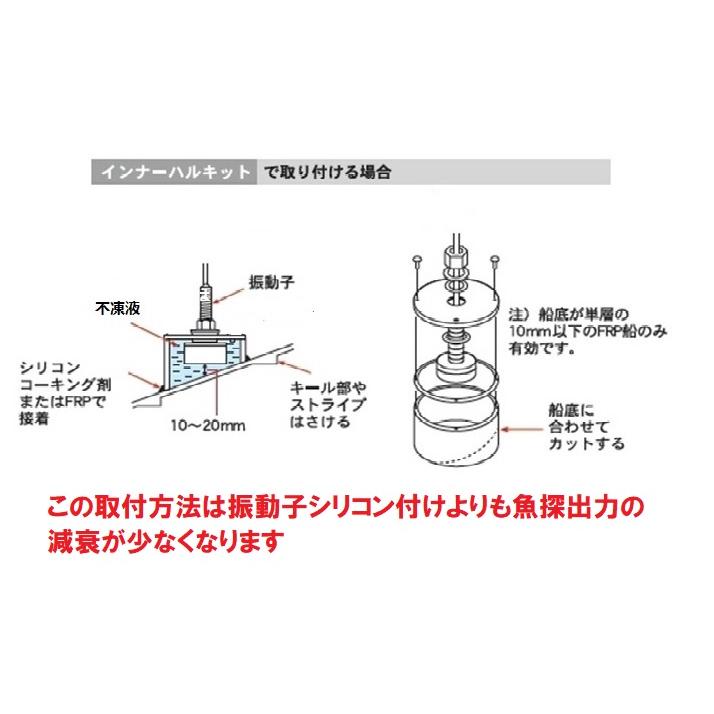 魚群探知機 フルノ 振動子 50/200-1T インナーハルキット FURUNO 魚群探知機 フルノ 振動子 50/200-1T インナーハルキット FURUNO
