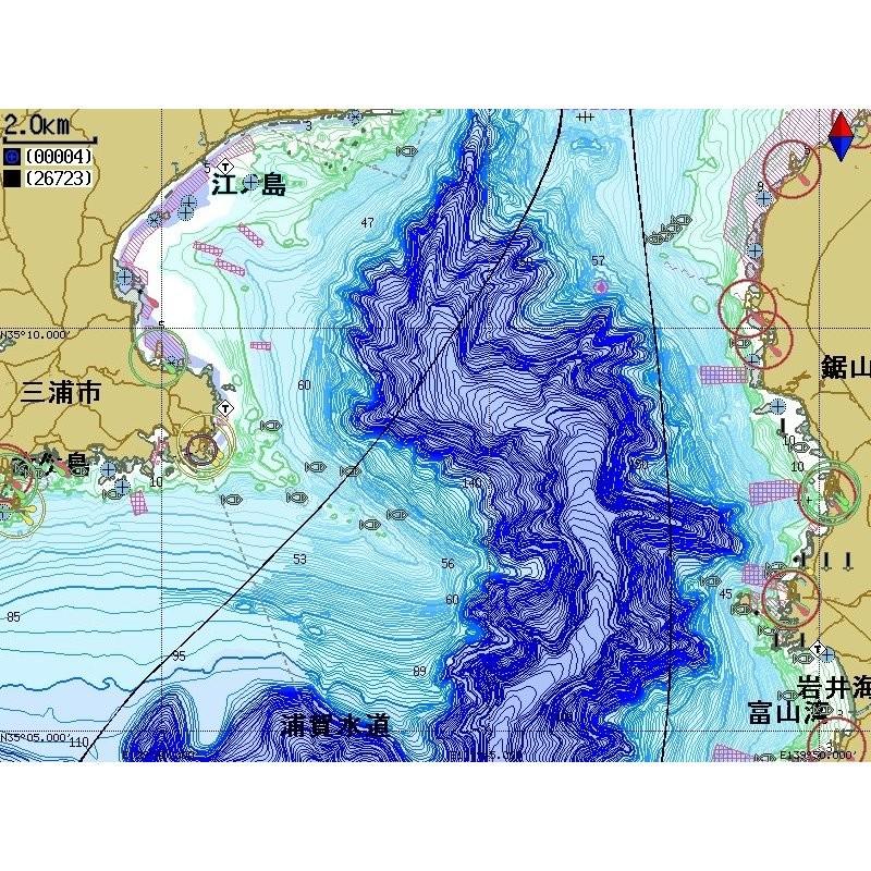 FUSO フソー newpec地図 1区画 NP03 瀬戸内海及び四国周辺