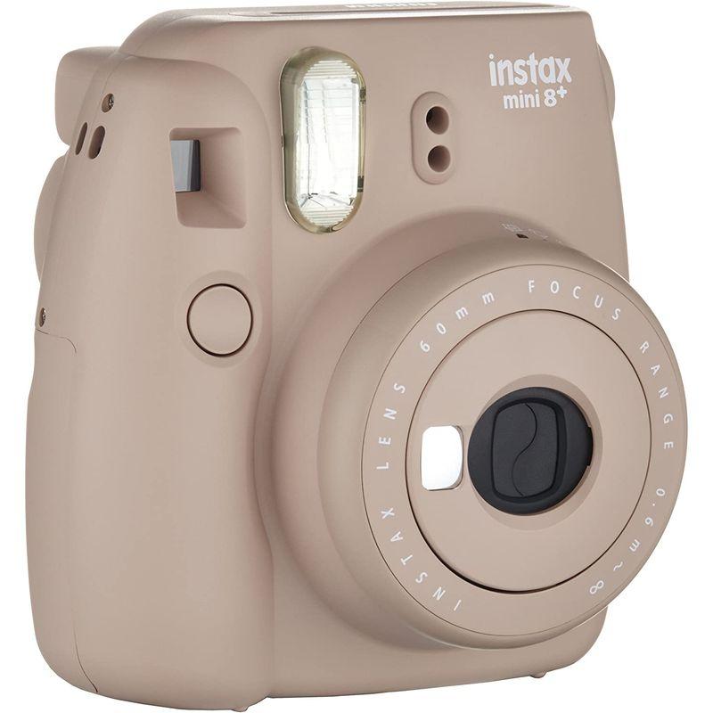 ランキング総合1位ランキング総合1位FUJIFILM インスタントカメラ チェキ Instax Mini8プラス 接写レンズ・純正ハンドストラップ付き ココア INS MINI インスタントカメラ INSTAX MINI チェキ