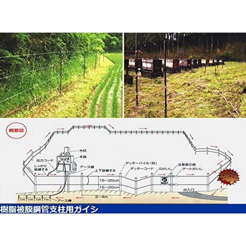 末松電子　電気柵　ゲッターシステム用　(100個)　301　Sガイシ