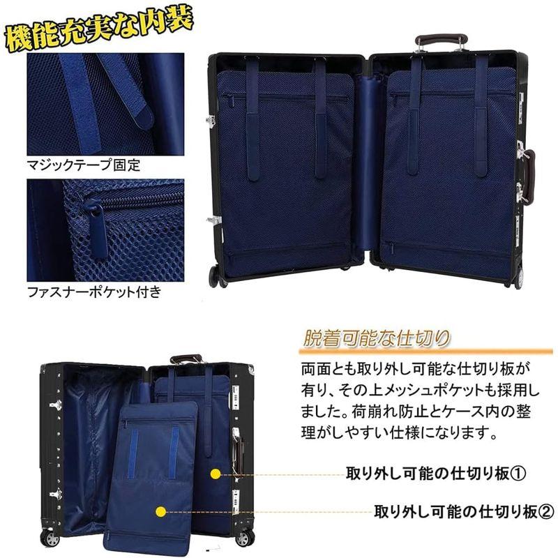lanbao スーツケース オールアルミ合金 キャリーケース 機内持ち込み 大容量 アルミ合金ボディ TSAロック 静音ダブルキャスター 軽 TSAロック スーツケース オールアルミ合金 キャリーケース 機内持ち込み 大容量 アルミ合金ボディ 静音ダブルキャスター 軽 サイズ 5cm