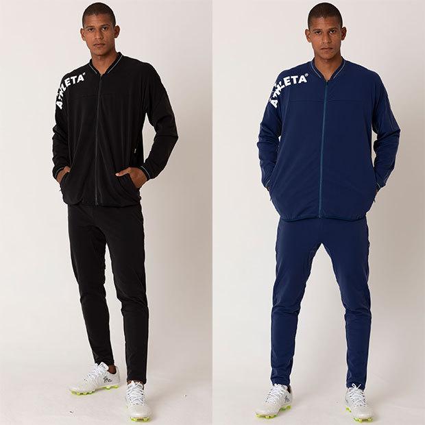 ATHLETA - サッカー フットサル アスレタ トレーニングスーツ ATHLETA トレーニングジャージジャケット 【ATHLETA|アスレタ