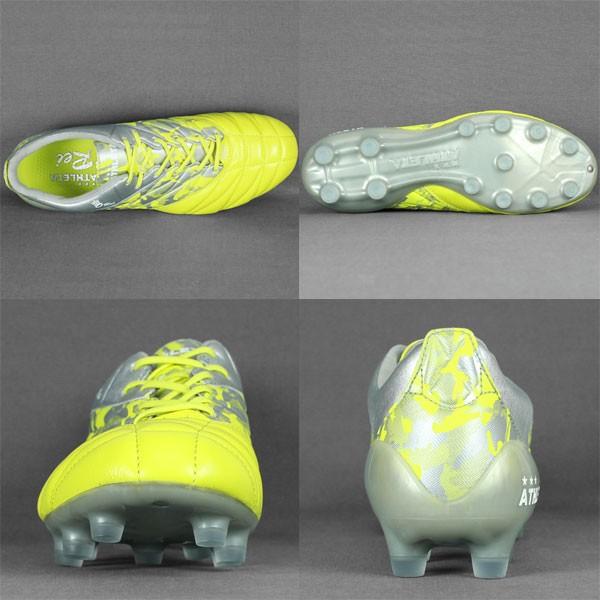 ATHLETA O-Rei Futebol T002 Fイエロー×シルバー 【ATHLETA