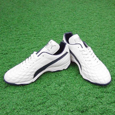 PUMA レセルバTT ホワイトパール×ムードインディゴ×メタリックシルバー