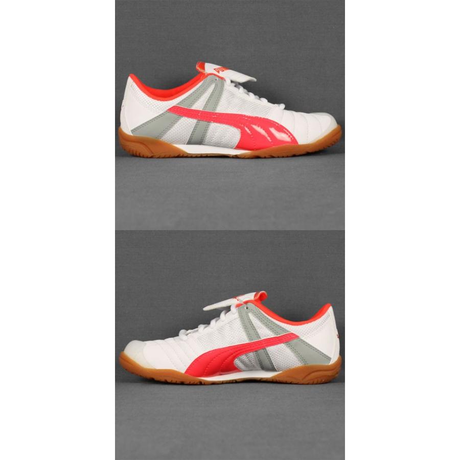 PUMA ヴェロズ 2 JR ホワイト×レッドブラスト 【PUMA|プーマ
