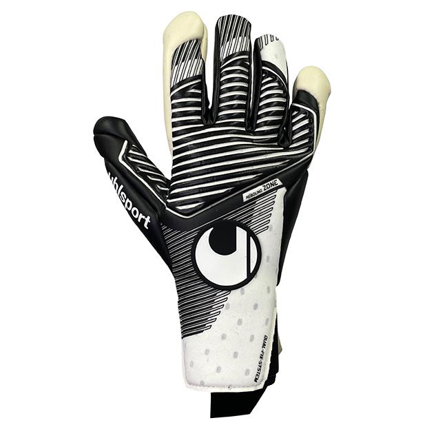 パワーライン アブソルートグリップ フレックス ハーフネガティブ　ホワイト×ブラック　【Uhlsport|ウールシュポルト】サッカーフットサルゴールキ_1