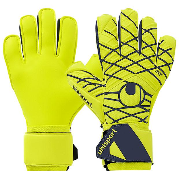 プレディクション エナジー アブソルートグリップ RC　フローイエロー×ネイビー　【Uhlsport|ウールシュポルト】サッカーフットサルゴールキーパーグローブ101133201-01 uhlsport（ウールシュポルト） プレディクション エナジー