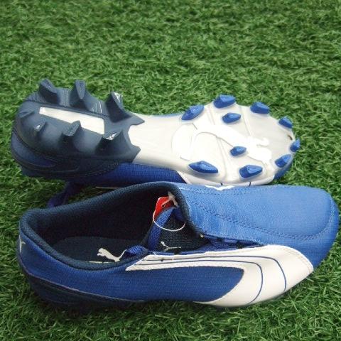 PUMA（プーマ） v5.06 i FG JR オリンピアンブルー×ホワイト