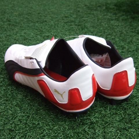 PUMA v-コン2GCR HG ホワイト×プーマグラファイト×プーマレッド 【PUMA