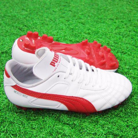 PUMA（プーマ） メキシコワイド GCI JR ホワイト×マーズレッド 【PUMA