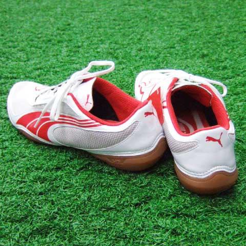 PUMA v1.08サラ ホワイト×プーマレッド 【PUMA|プーマ