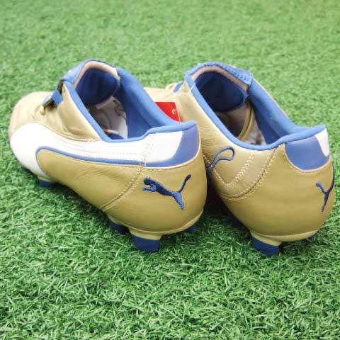 PUMA プーマキングExec I FG 4スター チームゴールド×ホワイト