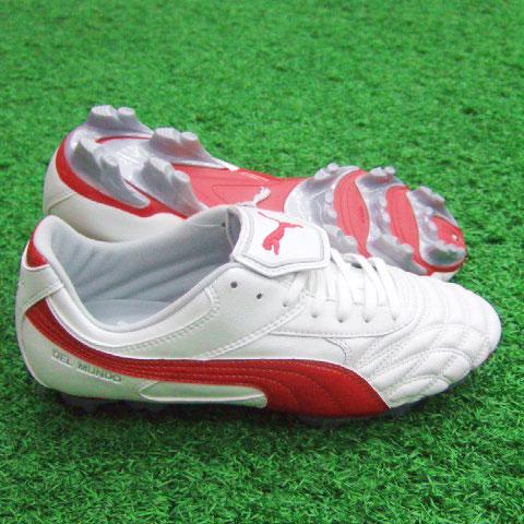 PUMA デルムンド08ワイド GCI HG ホワイトパール×マーズレッド