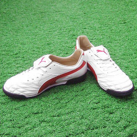 PUMA（プーマ） デルムンド 08 ワイド TT ホワイトパール×マーズレッド