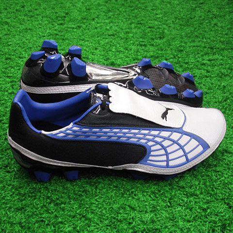 PUMA v1.10 ホワイトパール×ブラック×プーマロイヤル 【PUMA