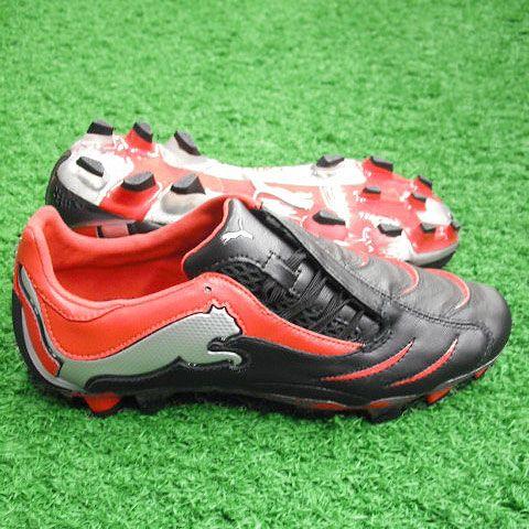 PUMA（プーマ） パワーキャット 1.10 FG ブラック×ハイリスクレッド