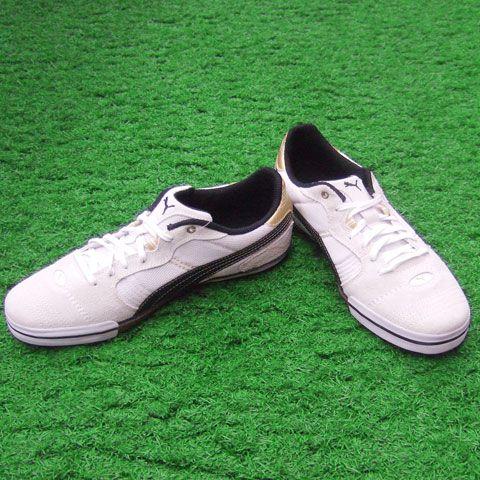 Puma フットサルシューズ ホワイト/ブラック Amazon.co.jp: PUMA(プーマ) プレッシング 4 フットサルシューズ