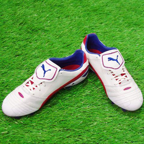PUMA リーガ フィナーレ HG ホワイト×リボンレッド 【PUMA