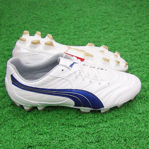 パワーキャット J SL FG ホワイトパール×プーマロイヤル×チーム 