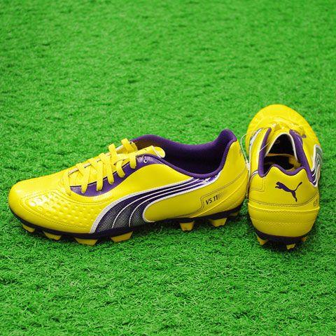PUMA（プーマ） v5.11 ビブライトイエロー×パラシュートパープル