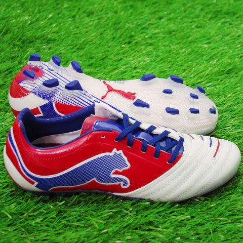 PUMA（プーマ） パワーキャット 1.12 ホワイト×リボンレッド 【PUMA