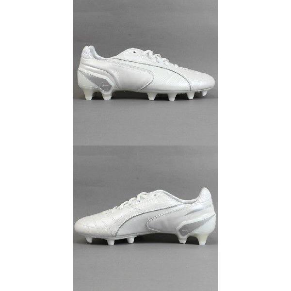 プーマ　スパイク PUMA プーマ キング メタリックホワイト×メタリックホワイト 【PUMA
