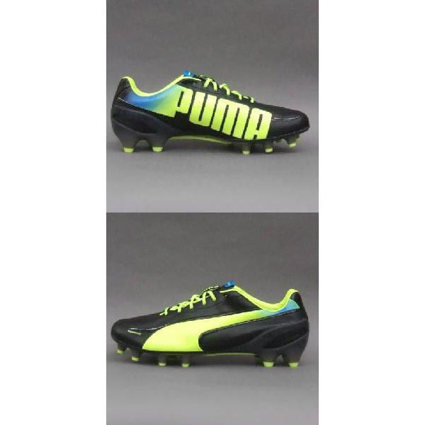 PUMA（プーマ） エヴォスピード 1.2 L FG ブラック×フローイエロー