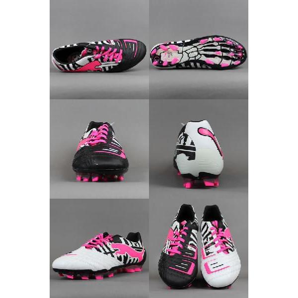 PUMA　サッカースパイク 28cm PUMA プーマ V2.08 I HG(ブラック×レッド) 101864 02 サッカー