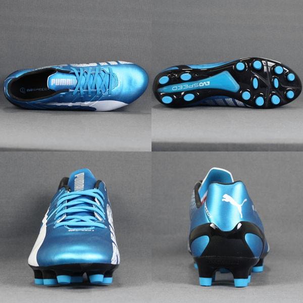 PUMA（プーマ） エヴォスピード 4.3 HG ハワイアンオーシャン×ホワイト
