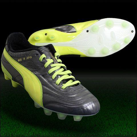 パラメヒコ ライト 15 HG SP　ブラックメタリック×フローイエロー　【PUMA|プーマ】サッカースパイク103601-01 :  103601-01 : Kemari87 Y!ショッピング店 - 通販 - Yahoo!ショッピング