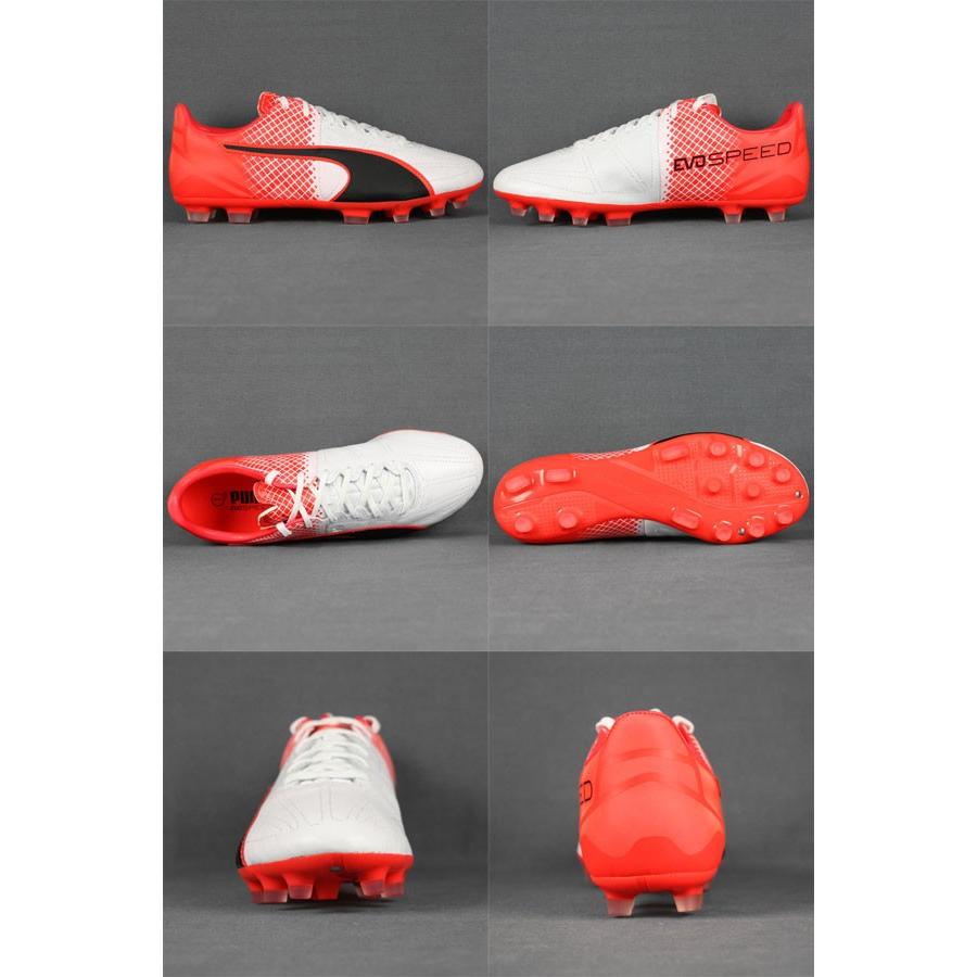 PUMA プーマ スパイク エヴォスピード 3.5 Lth HG 29cm PUMA エヴォスピード 3.5 Lth HG プーマブラック×プーマホワイト