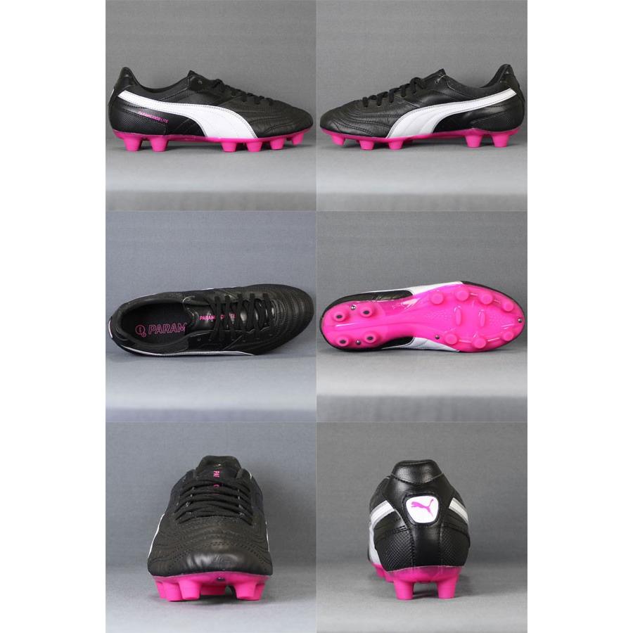 PUMA パラメヒコ ライト 15 HG TOP ワイド ホワイト×ブラック